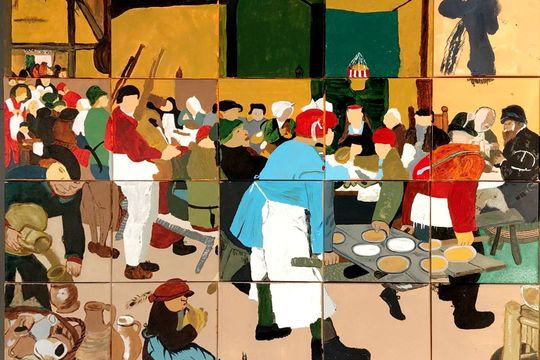 Kunstwerk van project Herschilderingen keert terug naar campus Peer