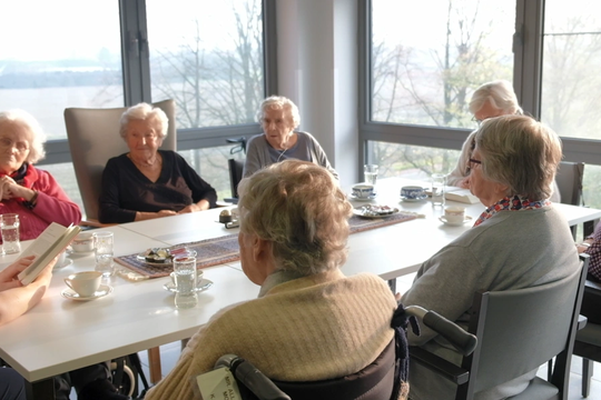 Nieuwe leesplek voor ouderen en mensen met dementie