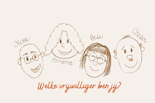 Welke bij-zondere vrijwilliger ben jij?