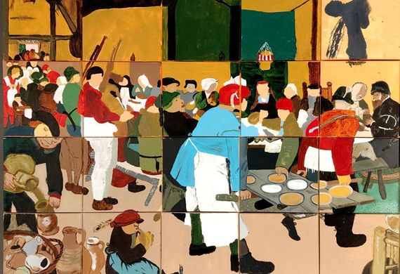 Kunstwerk van project Herschilderingen keert terug naar campus Peer