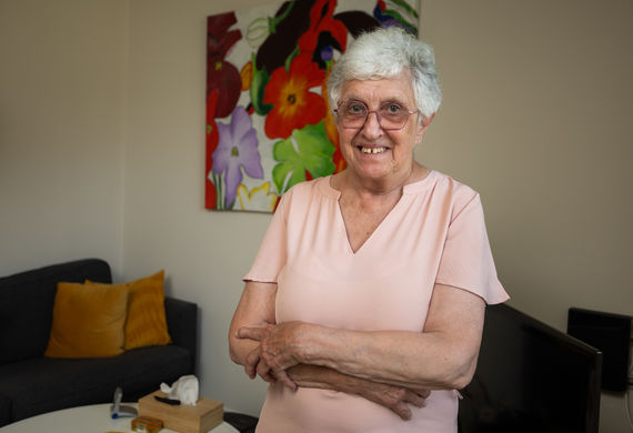 Renate is klaar voor de toekomst in assistentiewoningen Ter Linden